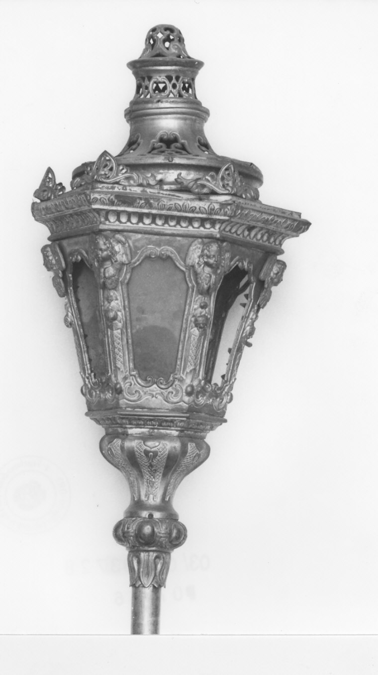 lanterna processionale - bottega lombarda (sec. XIX)