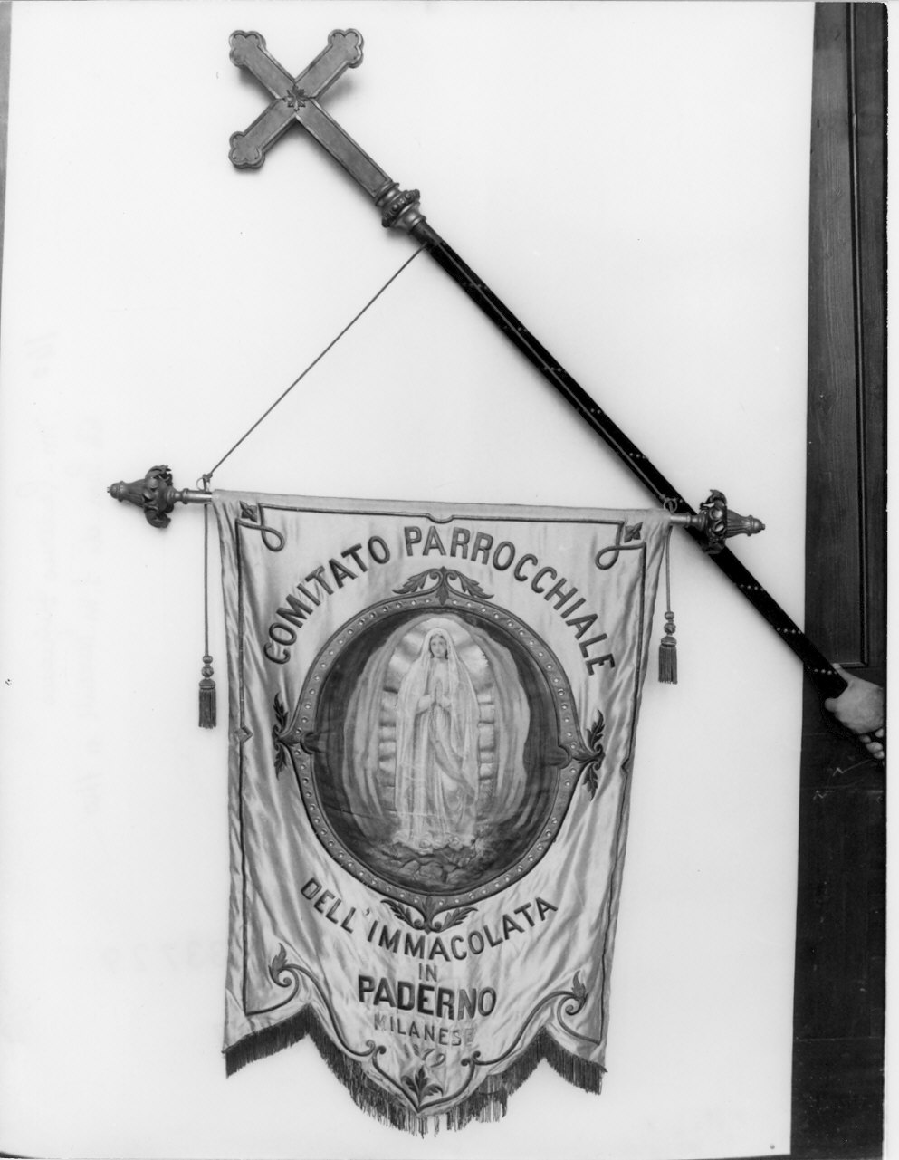 stendardo - manifattura lombarda (sec. XIX)