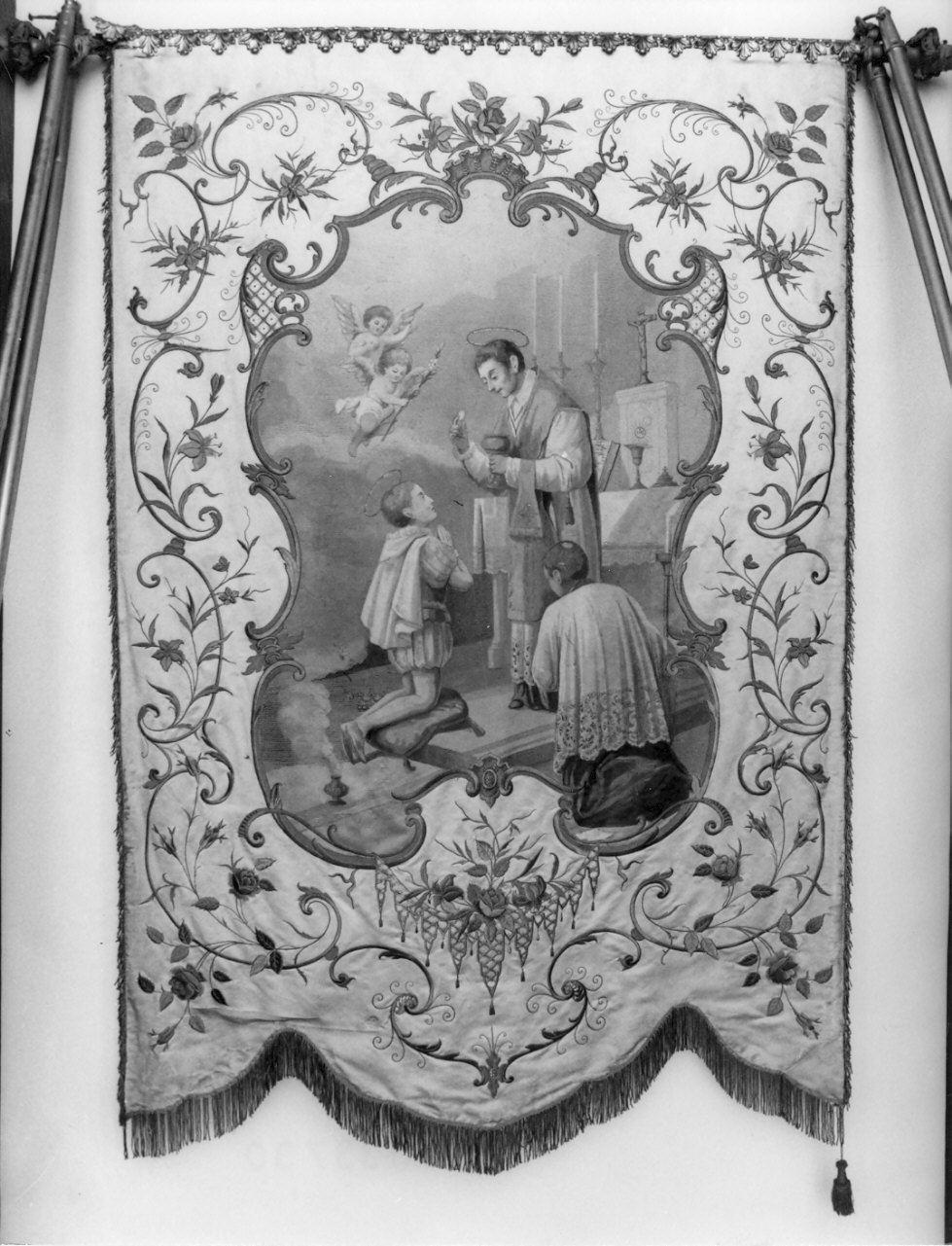 stendardo - manifattura lombarda (sec. XIX)