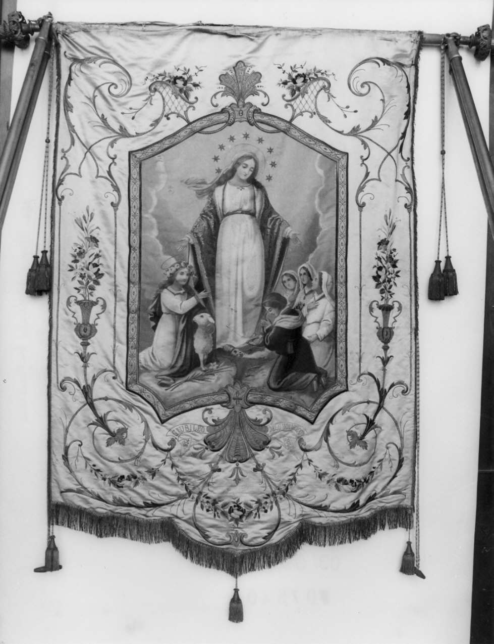 stendardo - manifattura lombarda (sec. XIX)