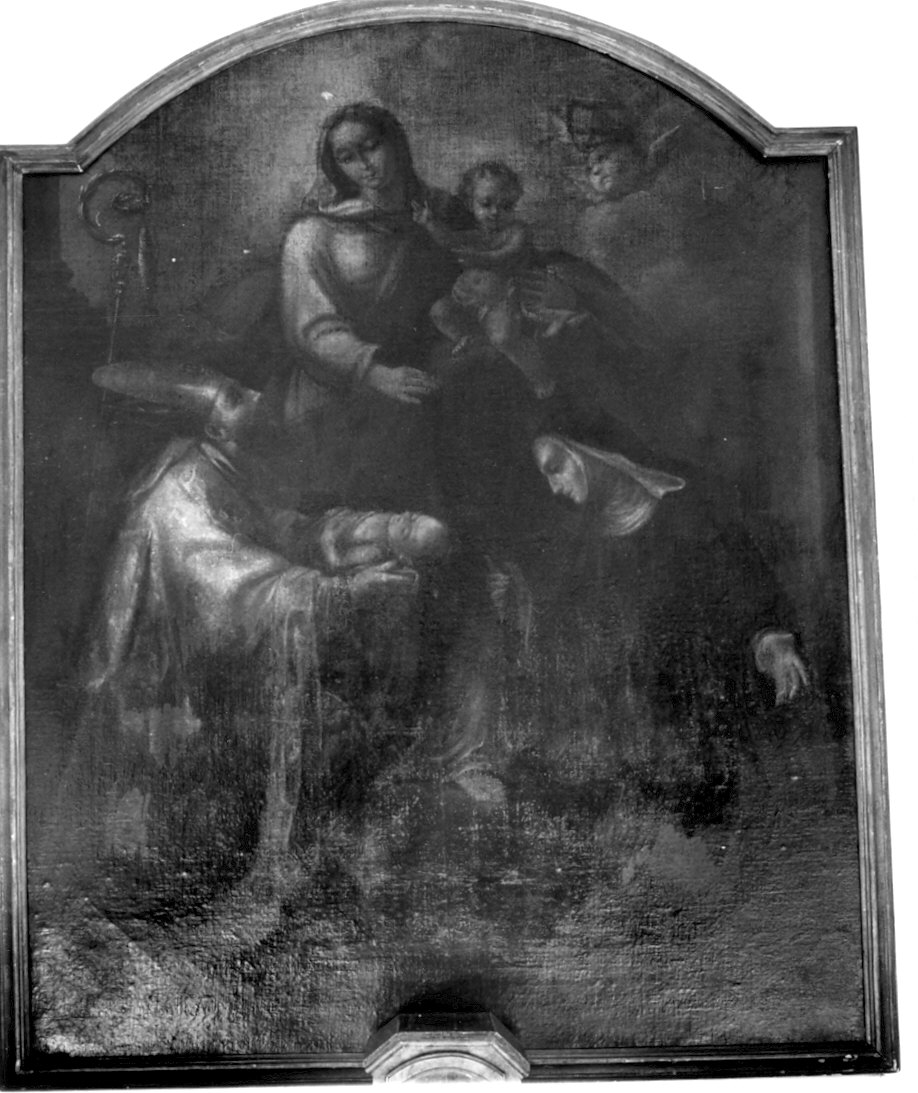 Madonna della Cintola (dipinto) di Ferrario Federico (sec. XVIII)