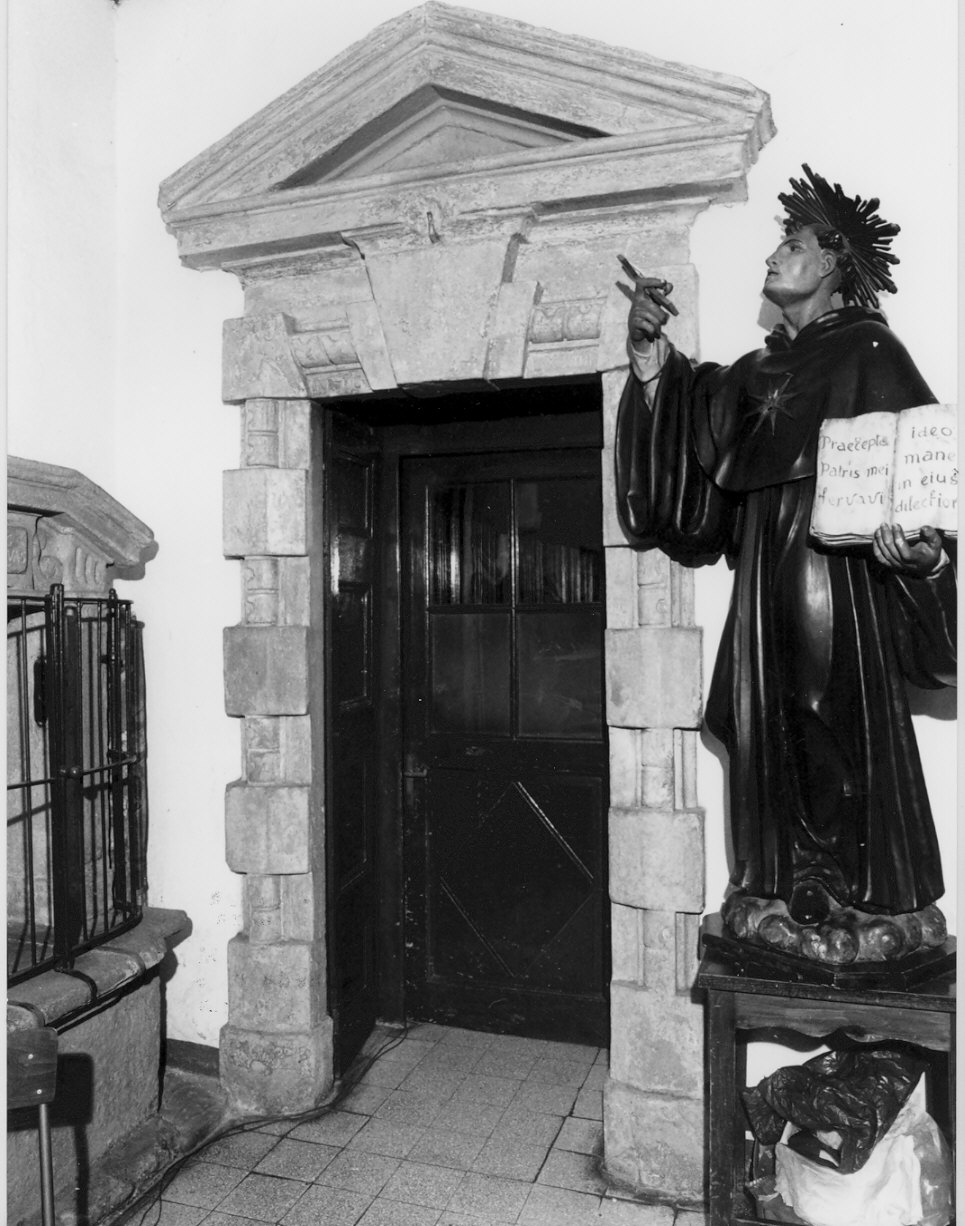 portale, opera isolata - bottega lombarda (sec. XVII)