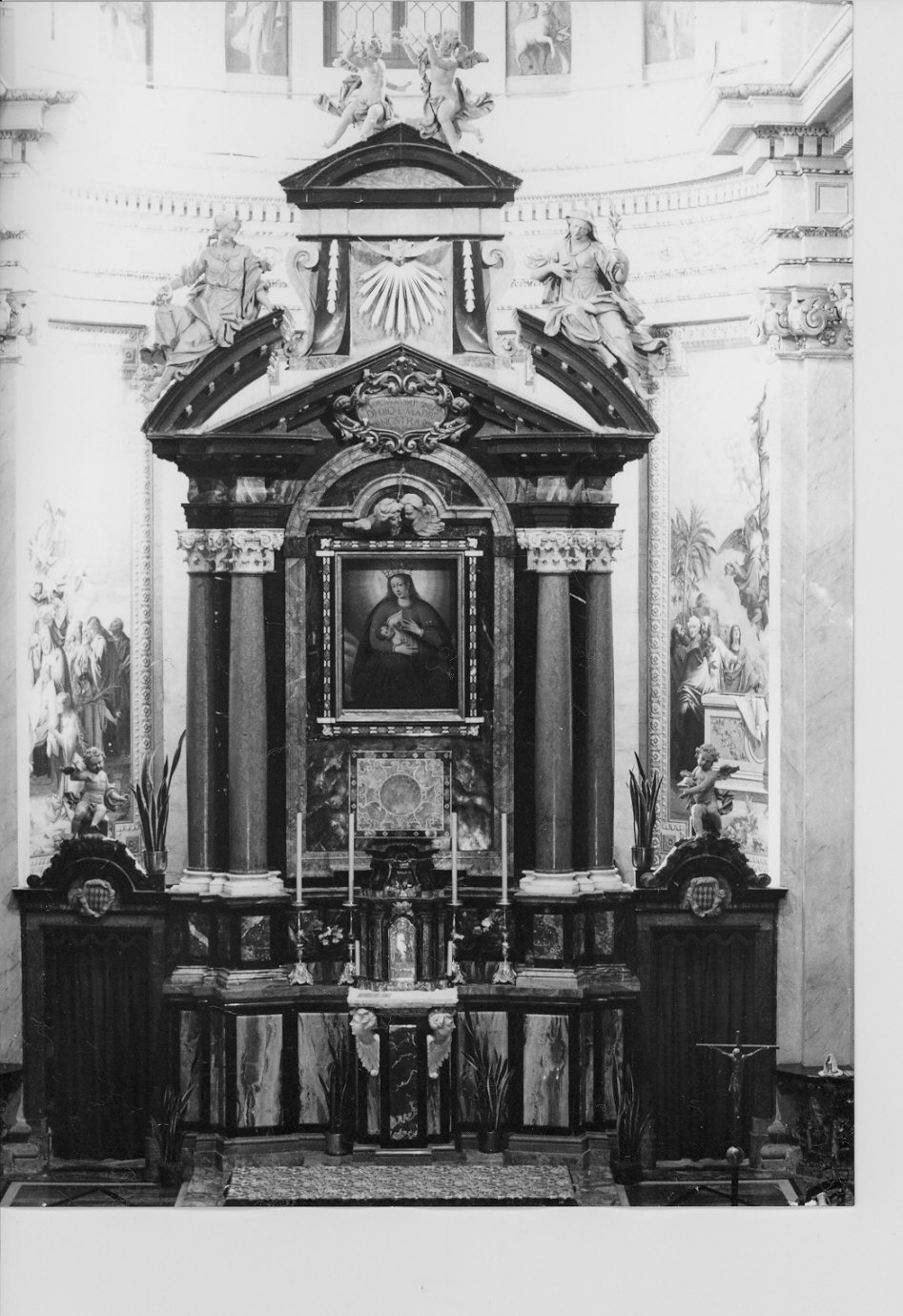 altare maggiore - bottega lombarda (sec. XVII)