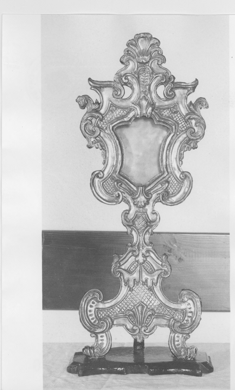 reliquiario - a ostensorio, opera isolata - bottega lombarda (sec. XVIII)