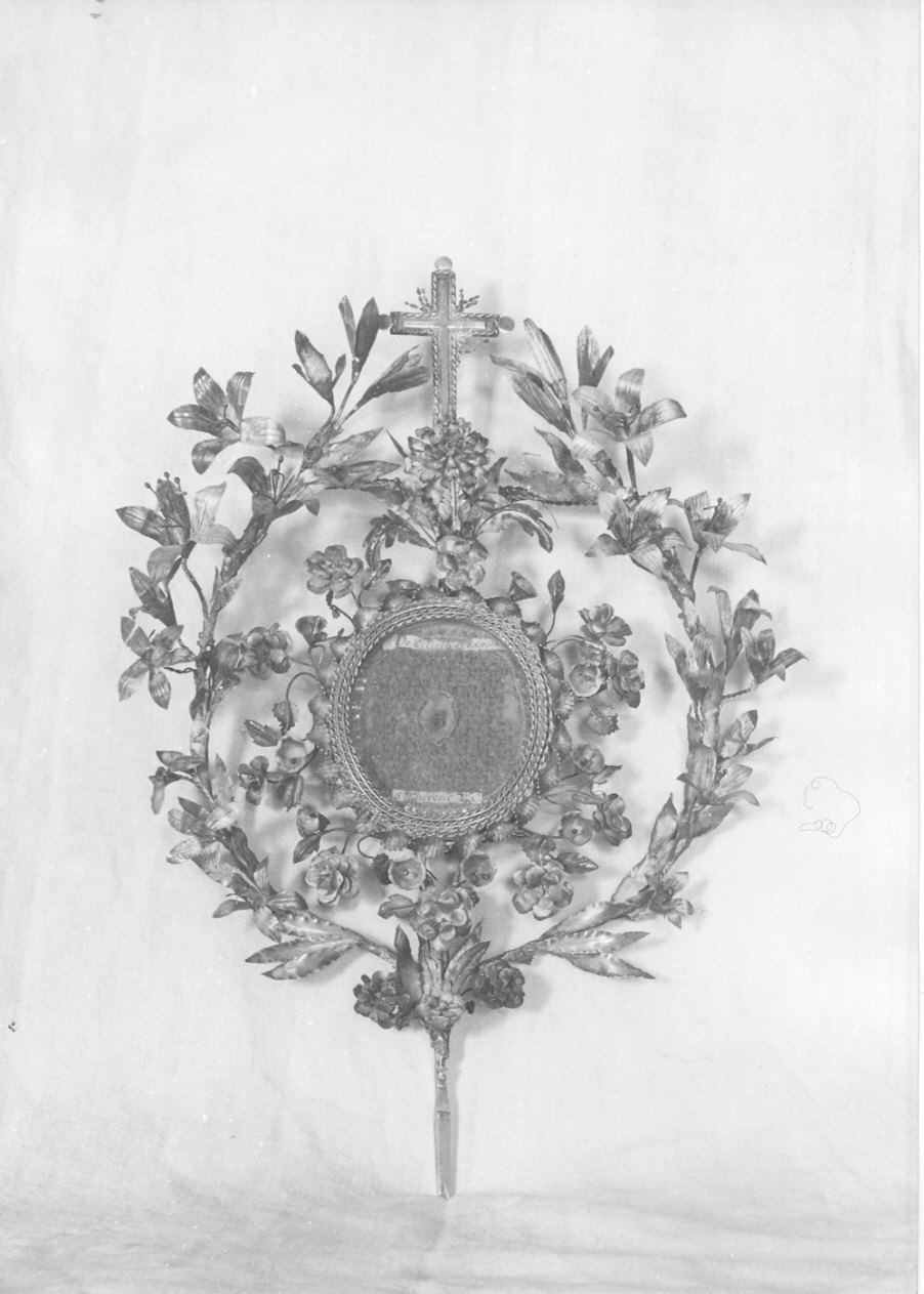 reliquiario, opera isolata - bottega lombarda (sec. XVIII)