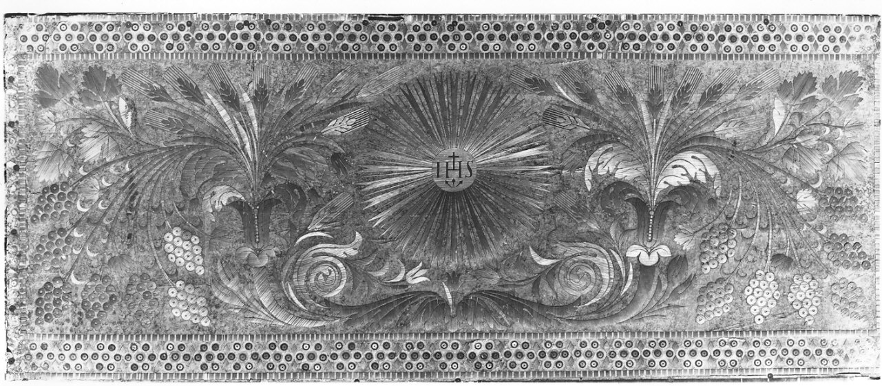 paliotto, opera isolata - bottega lombarda (fine sec. XIX)