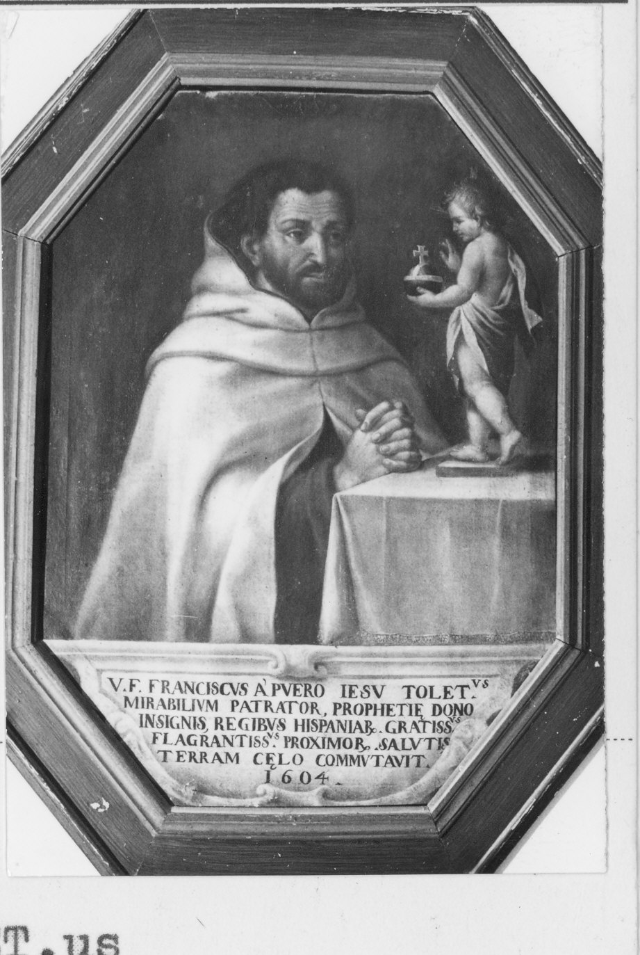 ritratto del Venerabile Frate Francesco di Gesù Bambino (dipinto, opera isolata) - ambito lombardo (sec. XVII)