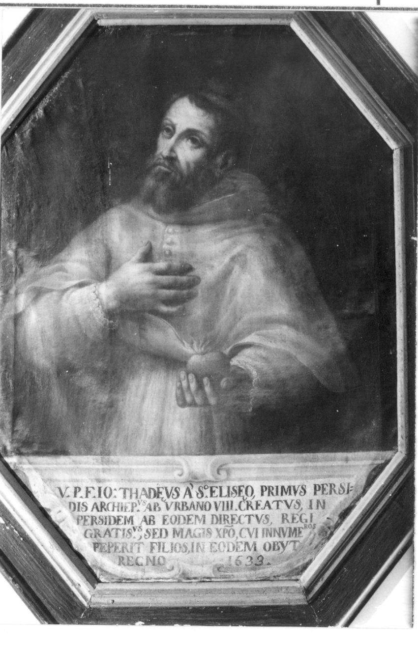 ritratto del Venerabile Padre Frate Taddeo di Sant'Eliseo (dipinto, opera isolata) - ambito lombardo (sec. XVII)