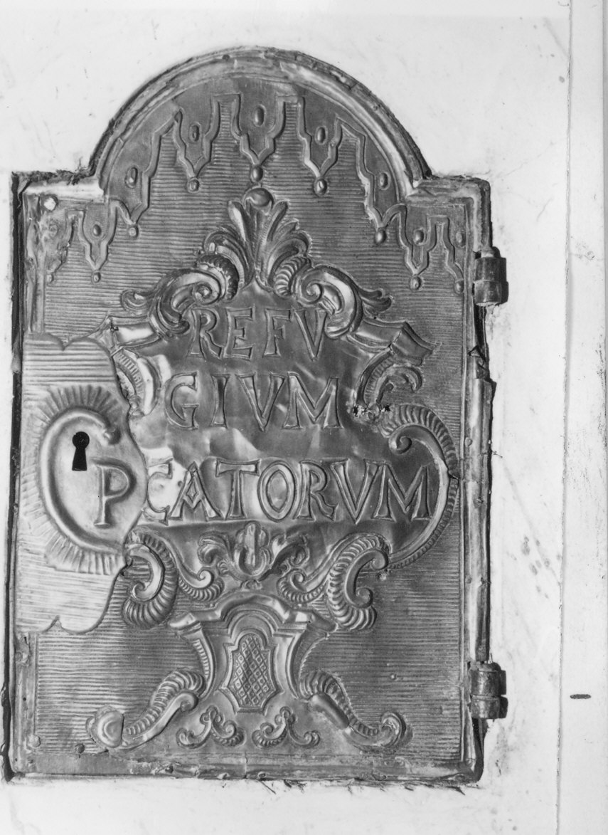 porticina, pendant - bottega lombarda (sec. XVIII)