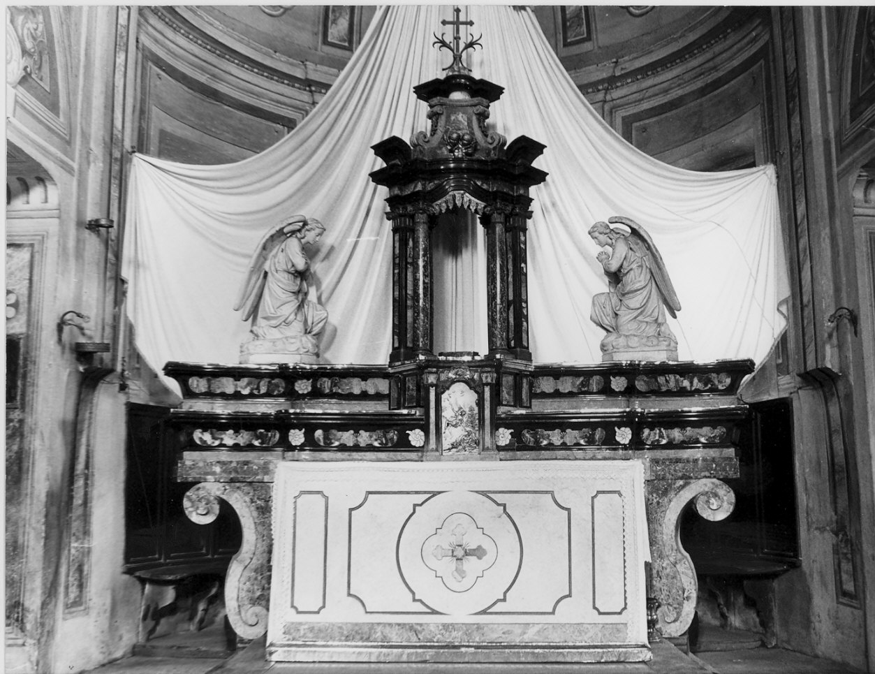 altare maggiore - bottega lombarda (sec. XVIII)