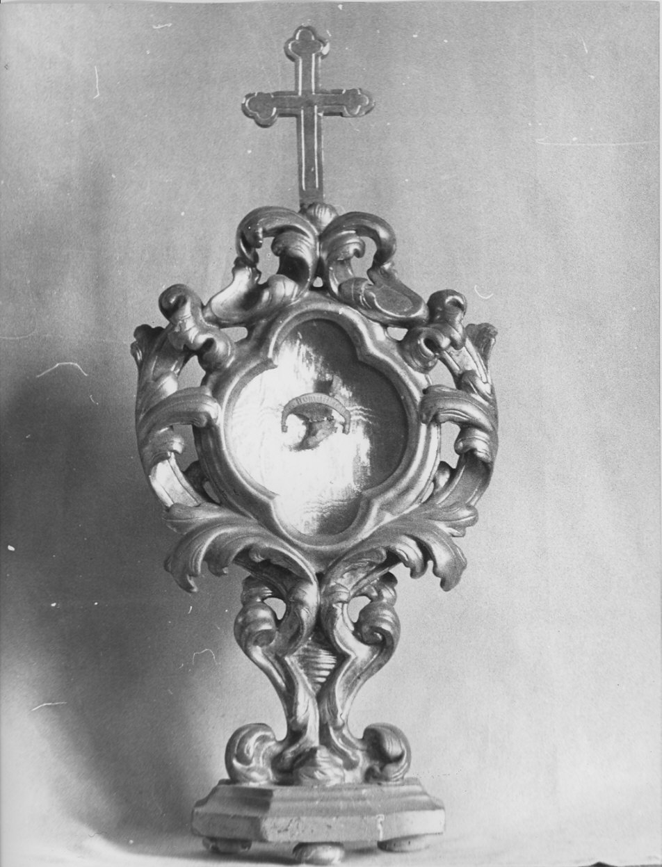 reliquiario - a ostensorio - bottega lombarda (seconda metà sec. XVII)