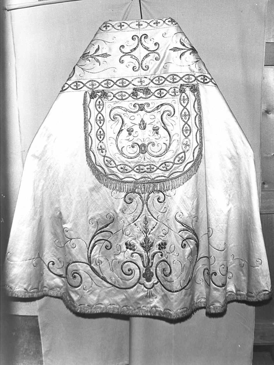 paramento liturgico - manifattura italiana (seconda metà sec. XIX)