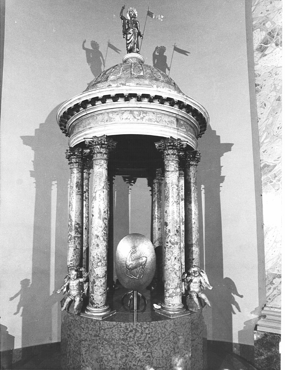 ciborio, opera isolata - bottega lombarda (fine/inizio secc. XIX/ XX)