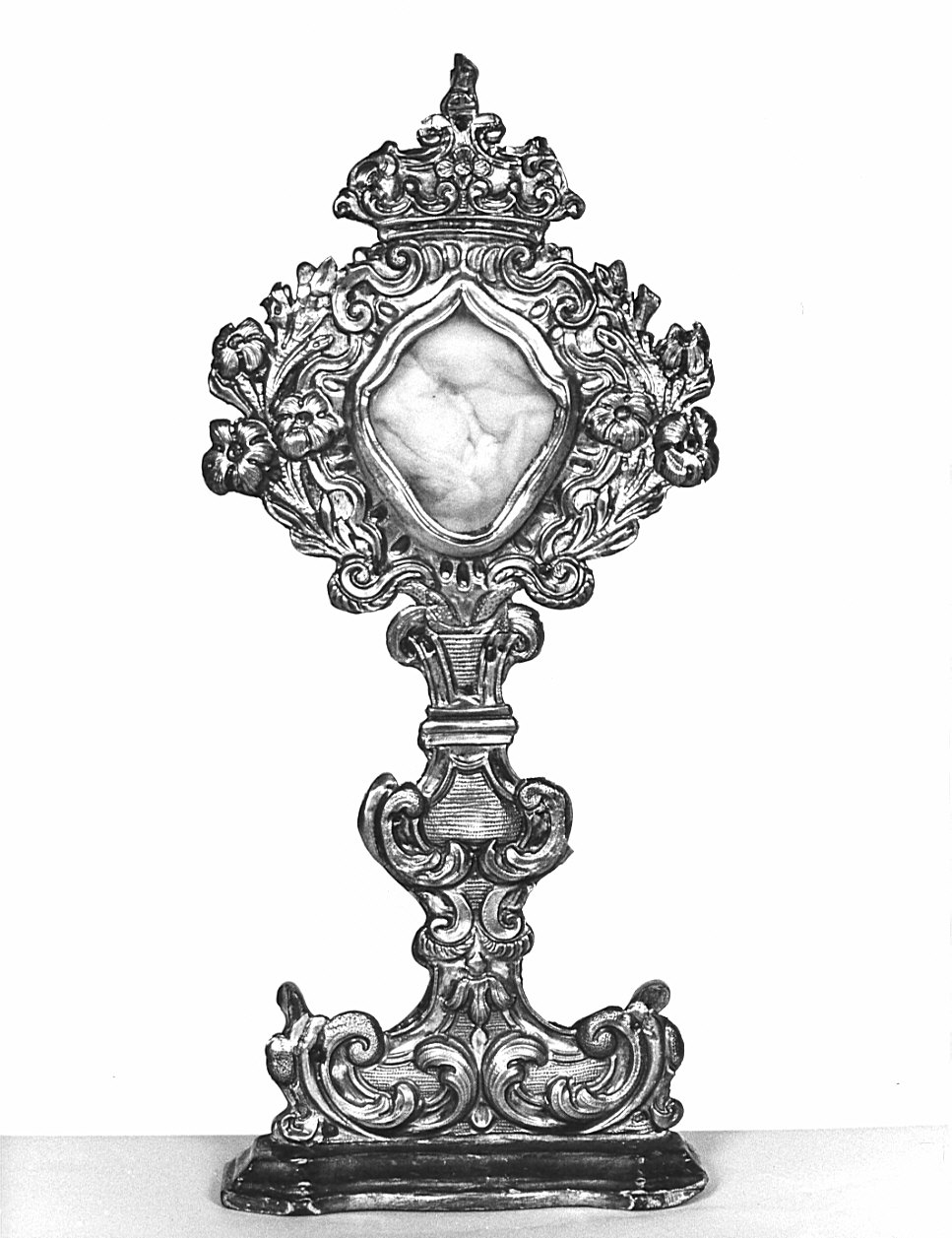 reliquiario - a ostensorio, opera isolata - bottega lombarda (sec. XVIII)