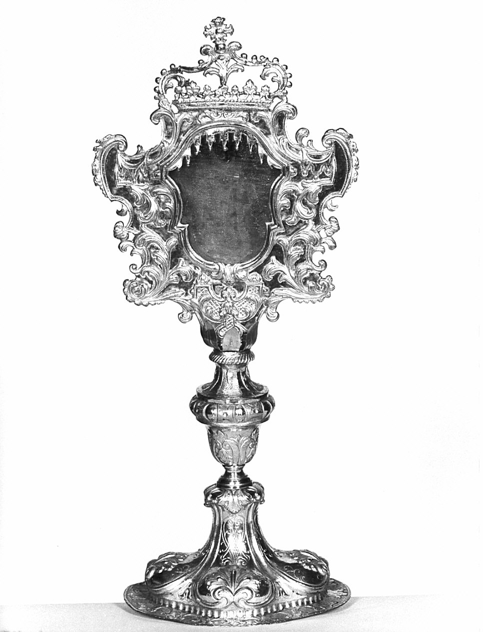 reliquiario - a ostensorio, opera isolata - bottega lombarda (sec. XVIII)