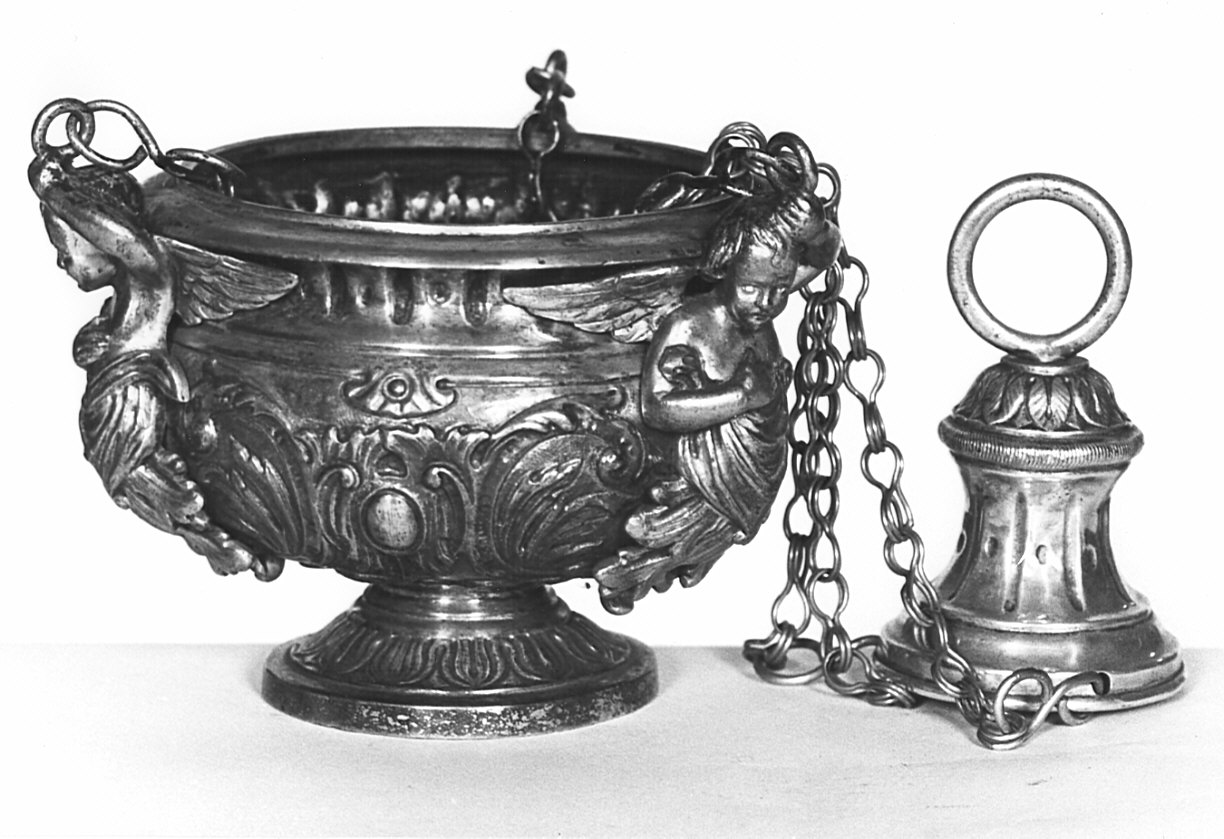 turibolo - a coppa, opera isolata - bottega lombarda (sec. XIX)