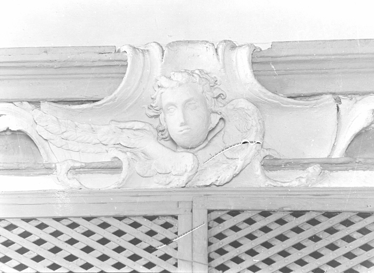 cherubino (decorazione plastica, opera isolata) - bottega lombarda (sec. XIX)