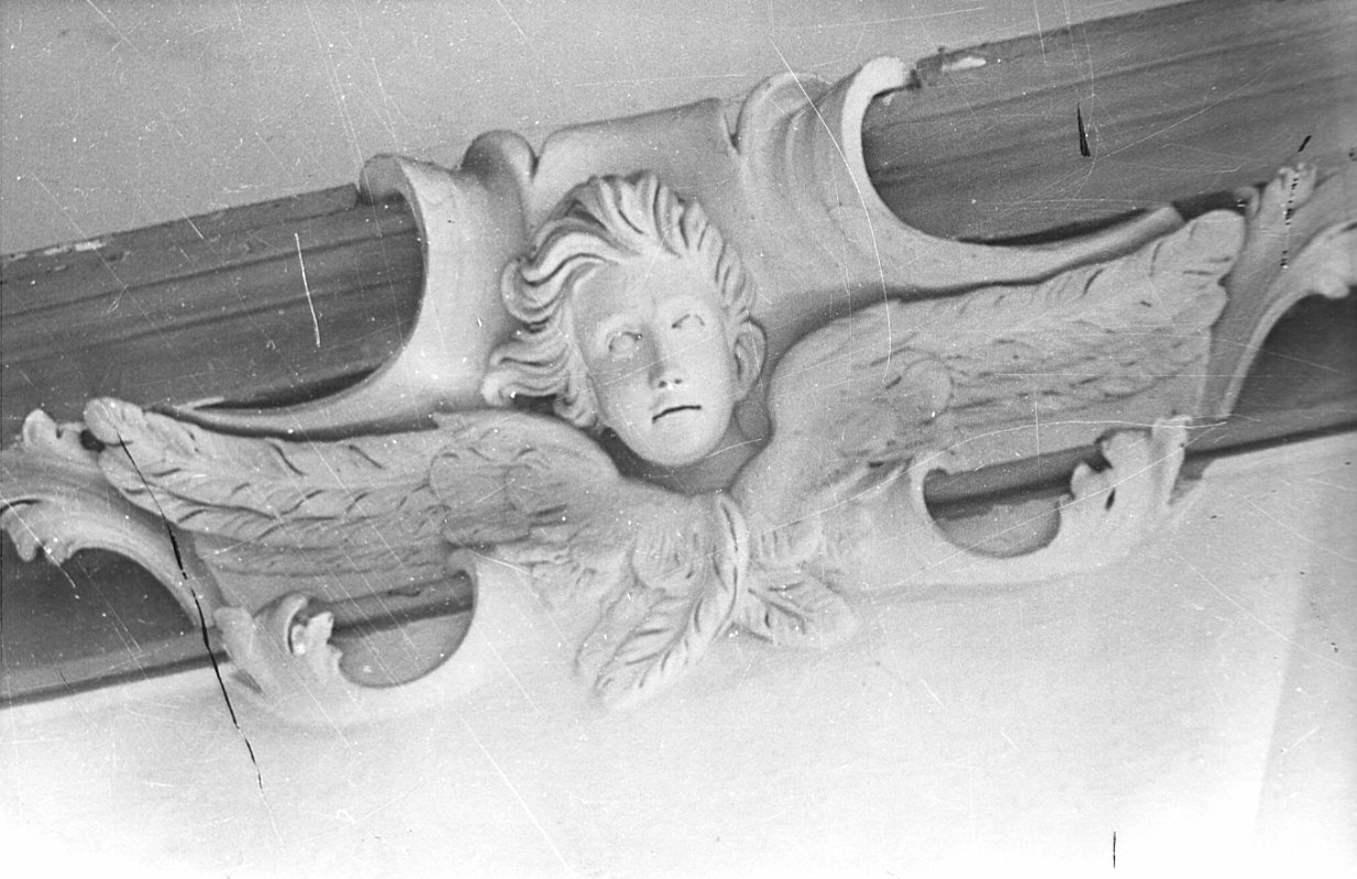 cherubino (decorazione plastica, opera isolata) - bottega lombarda (sec. XIX)