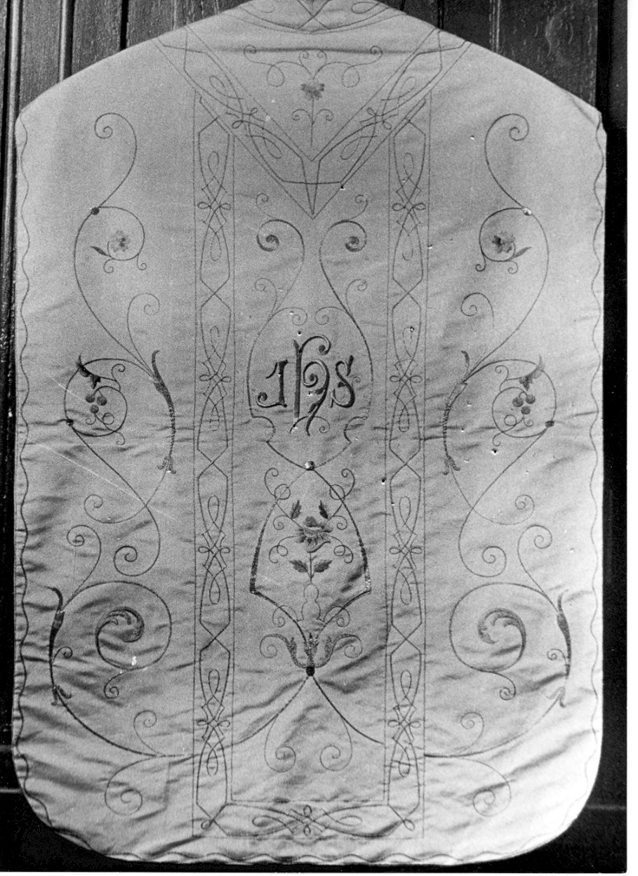 paramento liturgico, opera isolata - manifattura lombarda (fine/inizio secc. XIX/ XX)