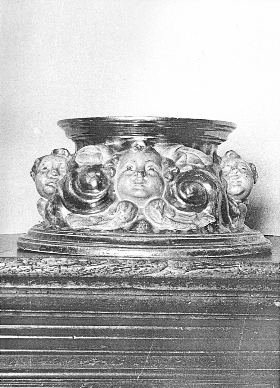 tronetto per esposizione eucaristica, opera isolata - bottega lombarda (sec. XVII)