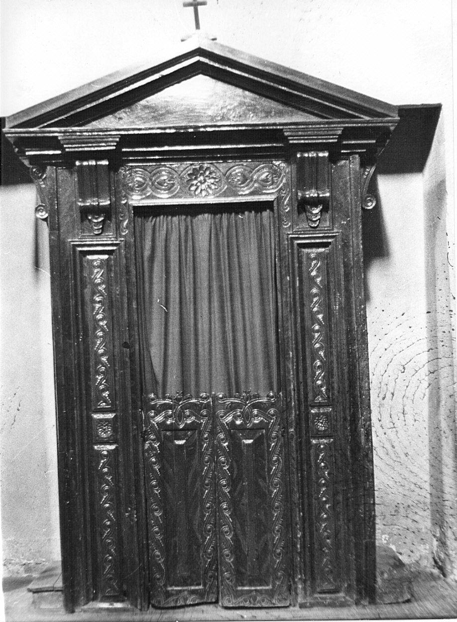 confessionale, opera isolata - bottega lombarda (inizio sec. XVII)