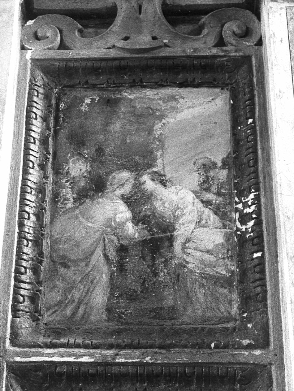 visitazione (dipinto, elemento d'insieme) di Mazzucchelli Pier Francesco detto Morazzone (attribuito) (primo quarto sec. XVII)