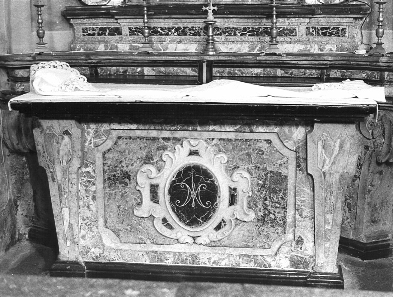 altare, opera isolata - bottega lombarda (sec. XVIII)