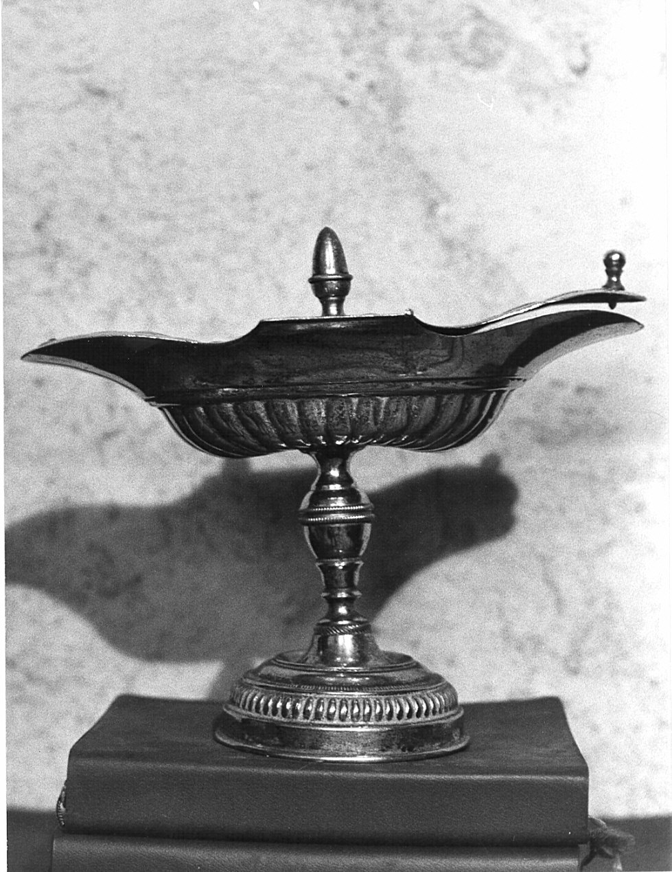 navicella portaincenso - a doppia valva, opera isolata - bottega lombarda (seconda metà sec. XIX)