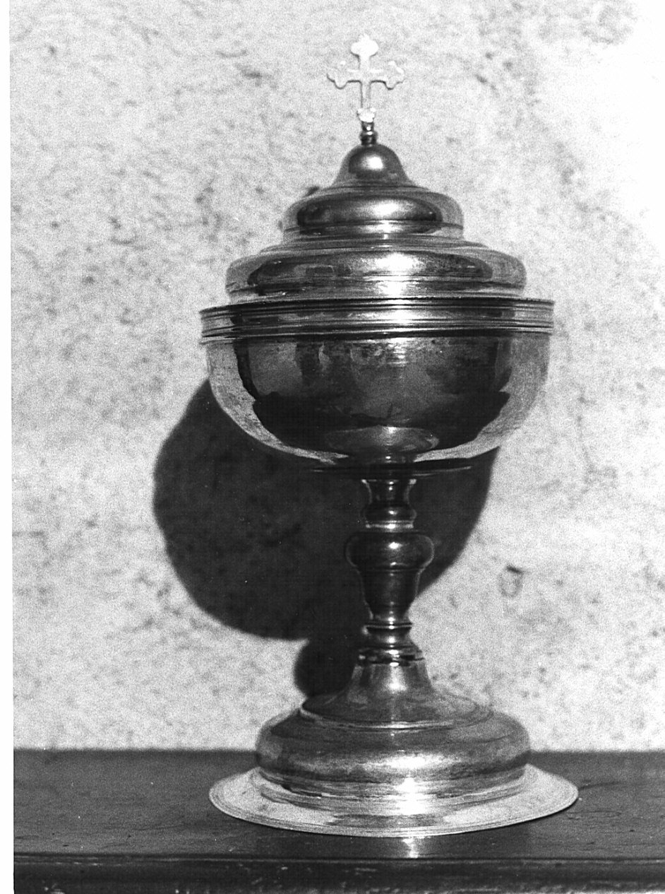 pisside, opera isolata - bottega lombarda (seconda metà sec. XVII)