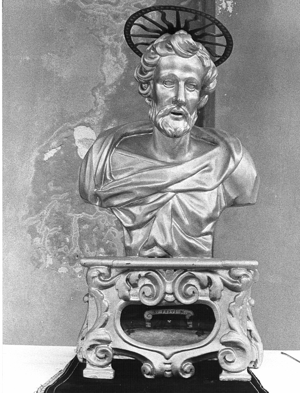 San Festo (reliquiario - a busto, opera isolata) - bottega lombarda (fine sec. XVIII)