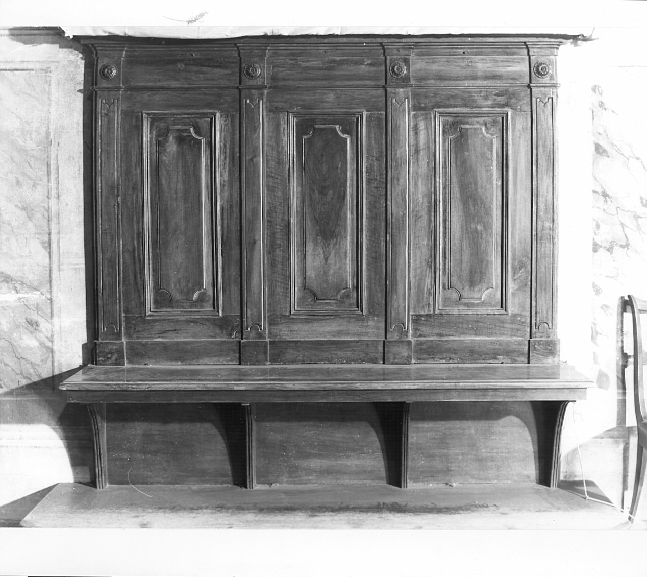 panchetto per altare, opera isolata - bottega lombarda (sec. XVIII)