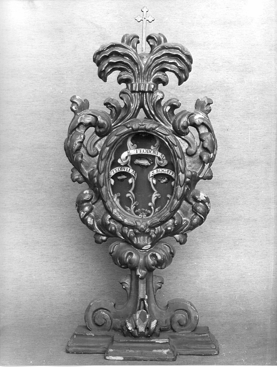 reliquiario - a ostensorio, serie - bottega lombarda (secc. XVIII/ XIX)