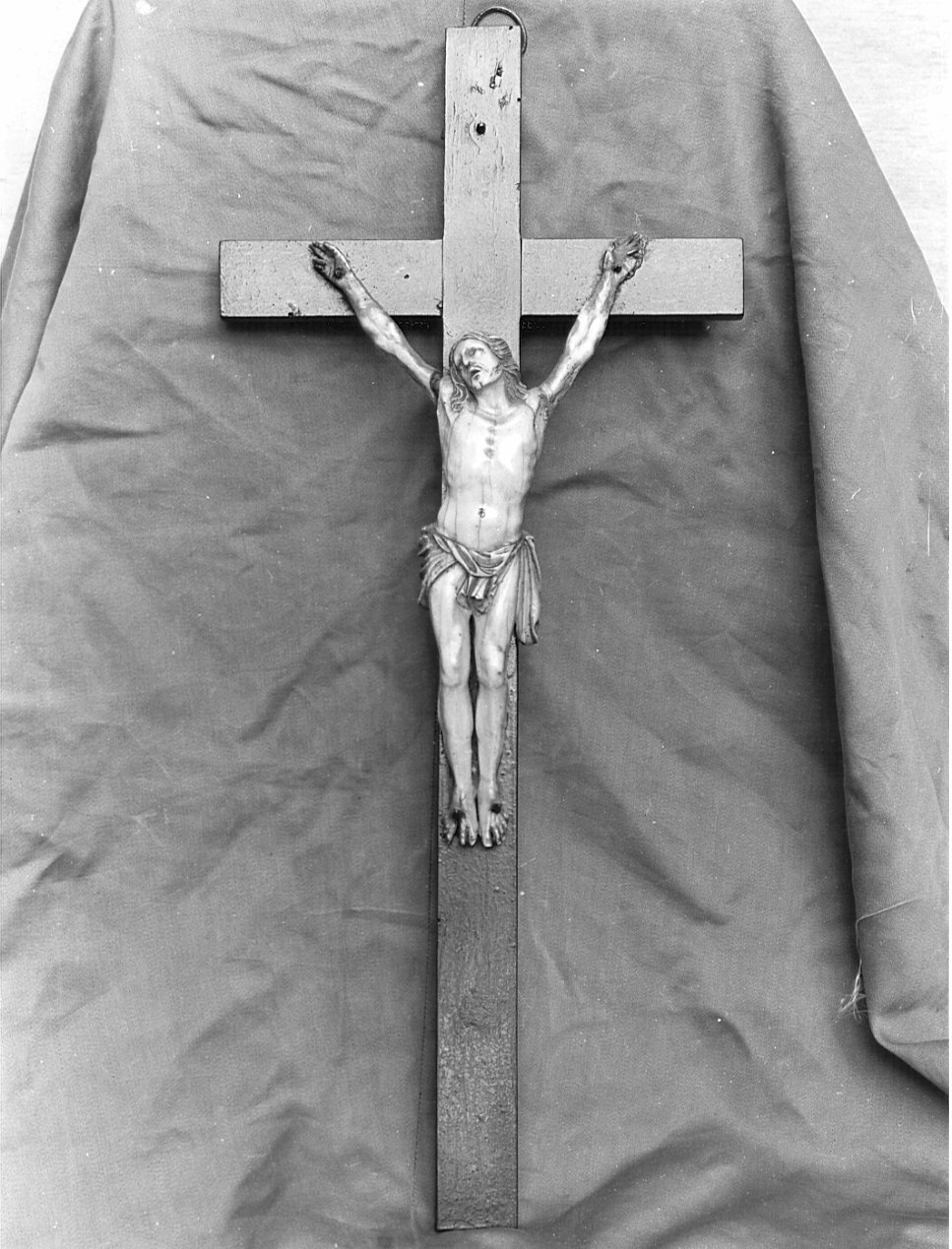 crocifisso, opera isolata - bottega lombarda (sec. XVIII)