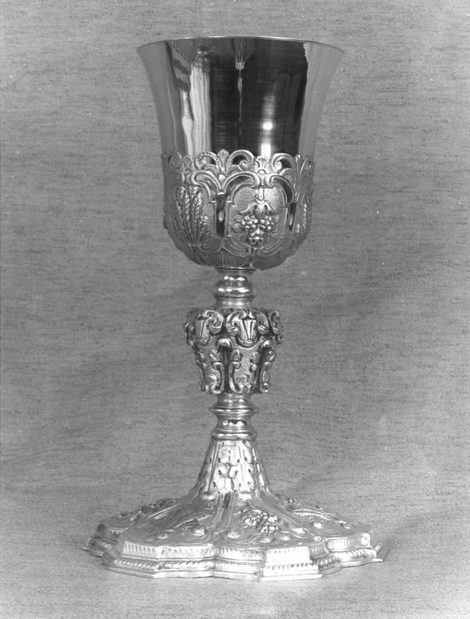 calice, opera isolata - bottega lombarda (sec. XVII)