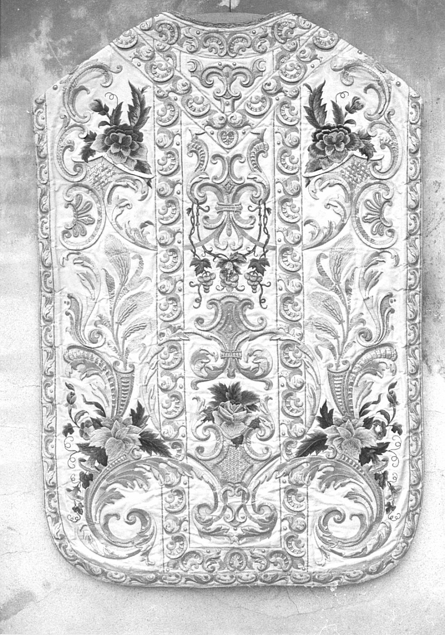 paramento liturgico, insieme - manifattura lombarda (sec. XIX)