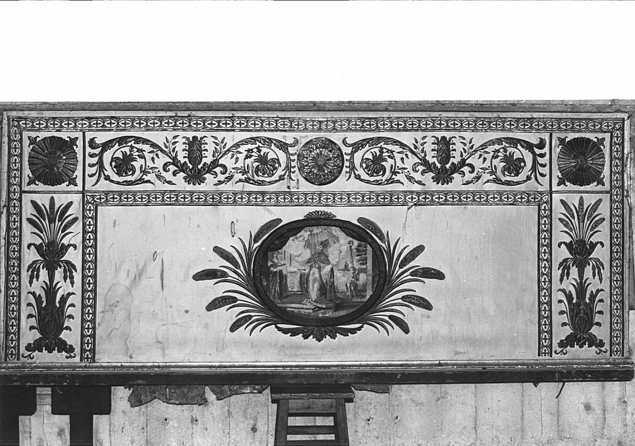 vescovo (paliotto, opera isolata) - manifattura lombarda (sec. XIX)