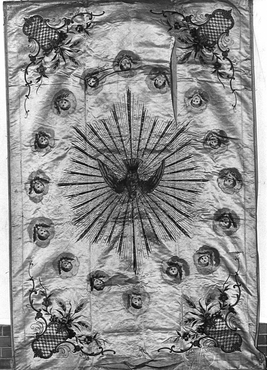 baldacchino processionale, opera isolata - manifattura milanese (sec. XIX)