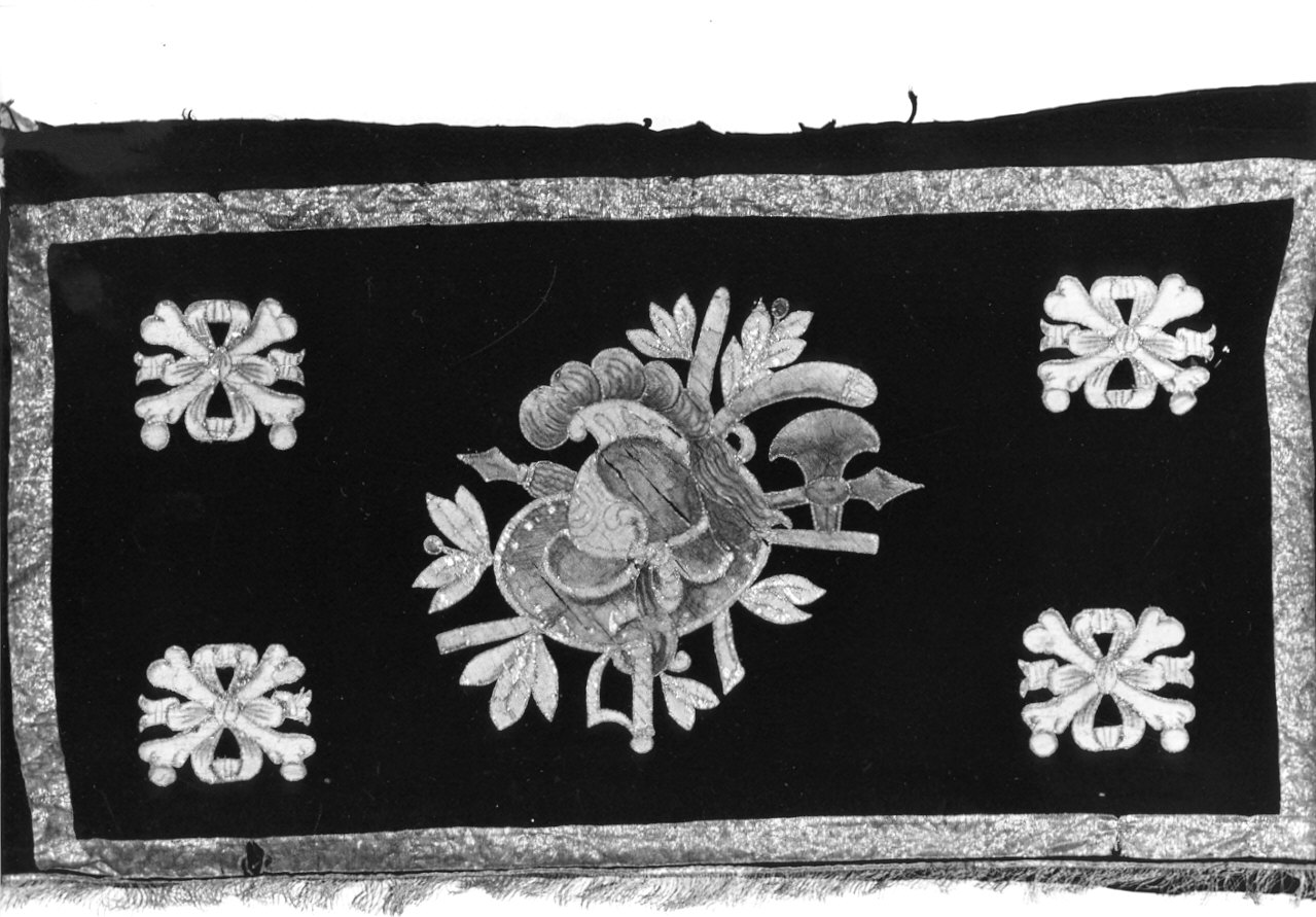 coltre funebre, coppia - manifattura lombarda (sec. XIX)