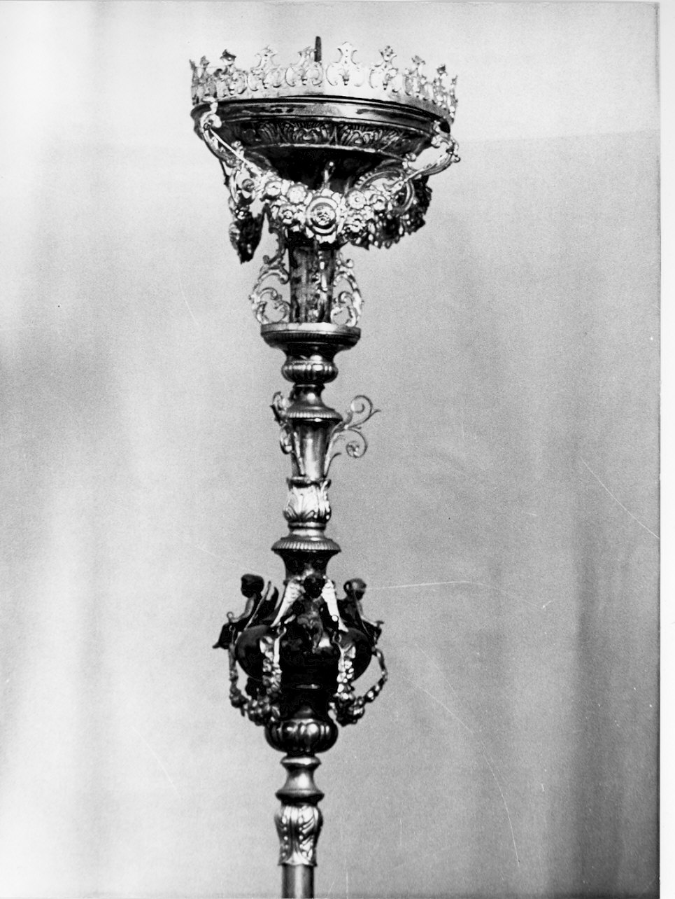 torciera, serie - bottega lombarda (fine sec. XIX)