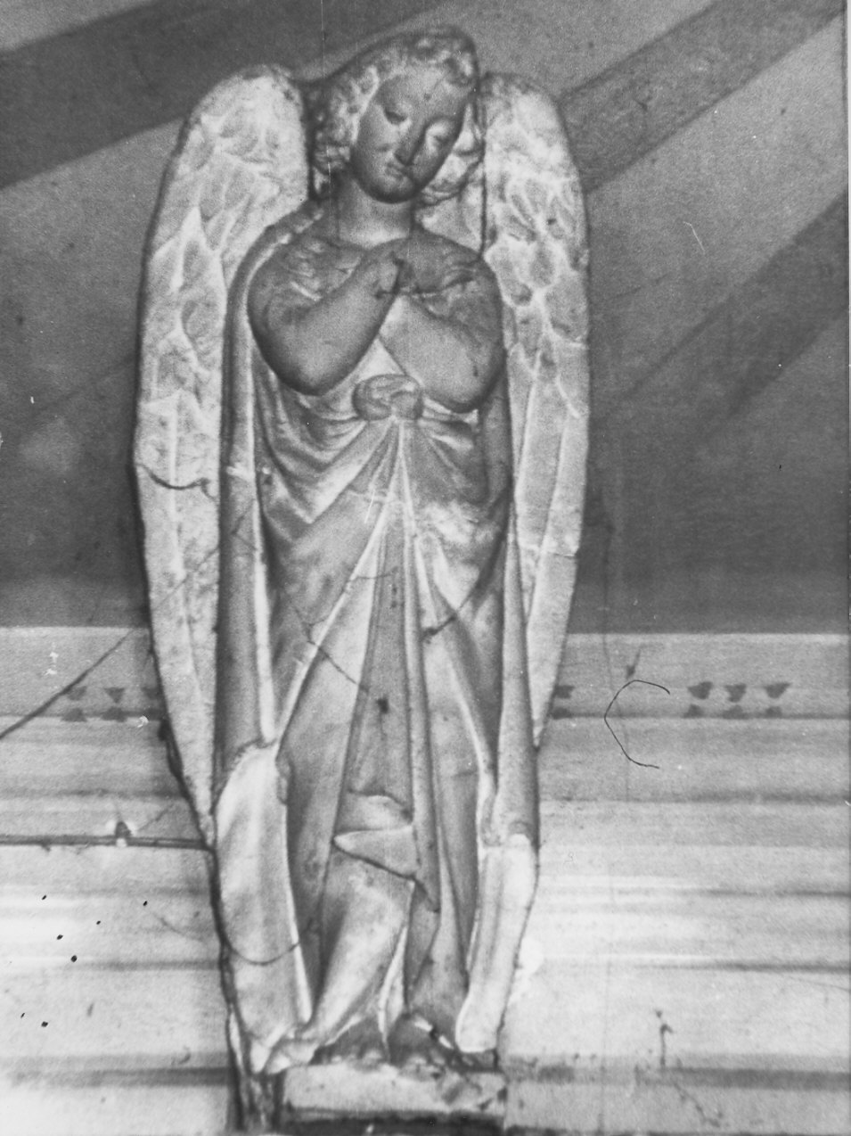 angeli (statua, coppia) - bottega lombarda (secc. XVIII/ XIX)