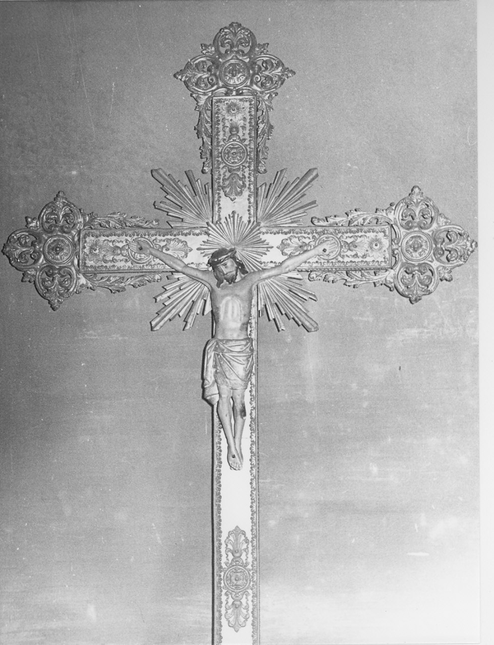 crocifisso, opera isolata - bottega lombarda (seconda metà sec. XIX)