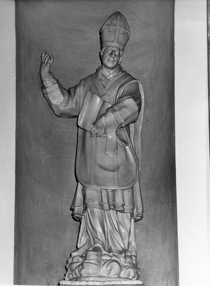 San Carlo Borromeo (statua, opera isolata) - bottega lombarda (sec. XIX)