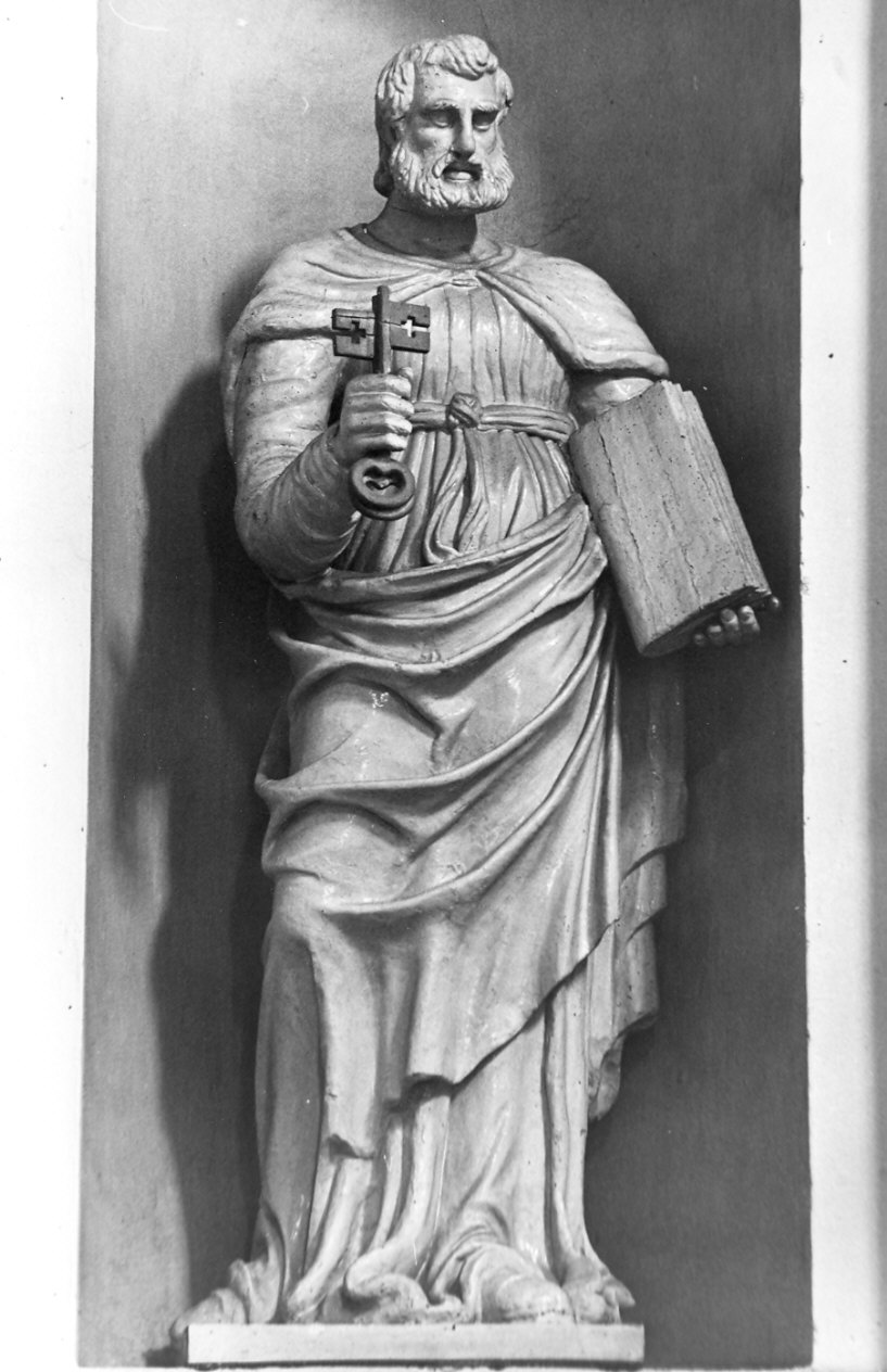 San Pietro (statua, pendant) - bottega lombarda (fine sec. XVII)