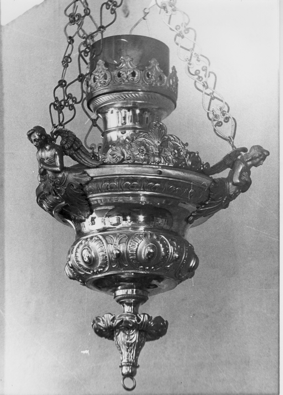 lampada pensile, serie - bottega lombarda (sec. XIX)