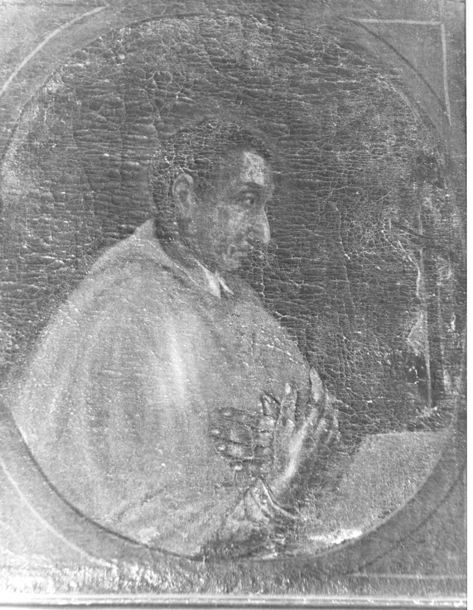 San Carlo Borromeo (dipinto, opera isolata) - ambito lombardo (sec. XVII)