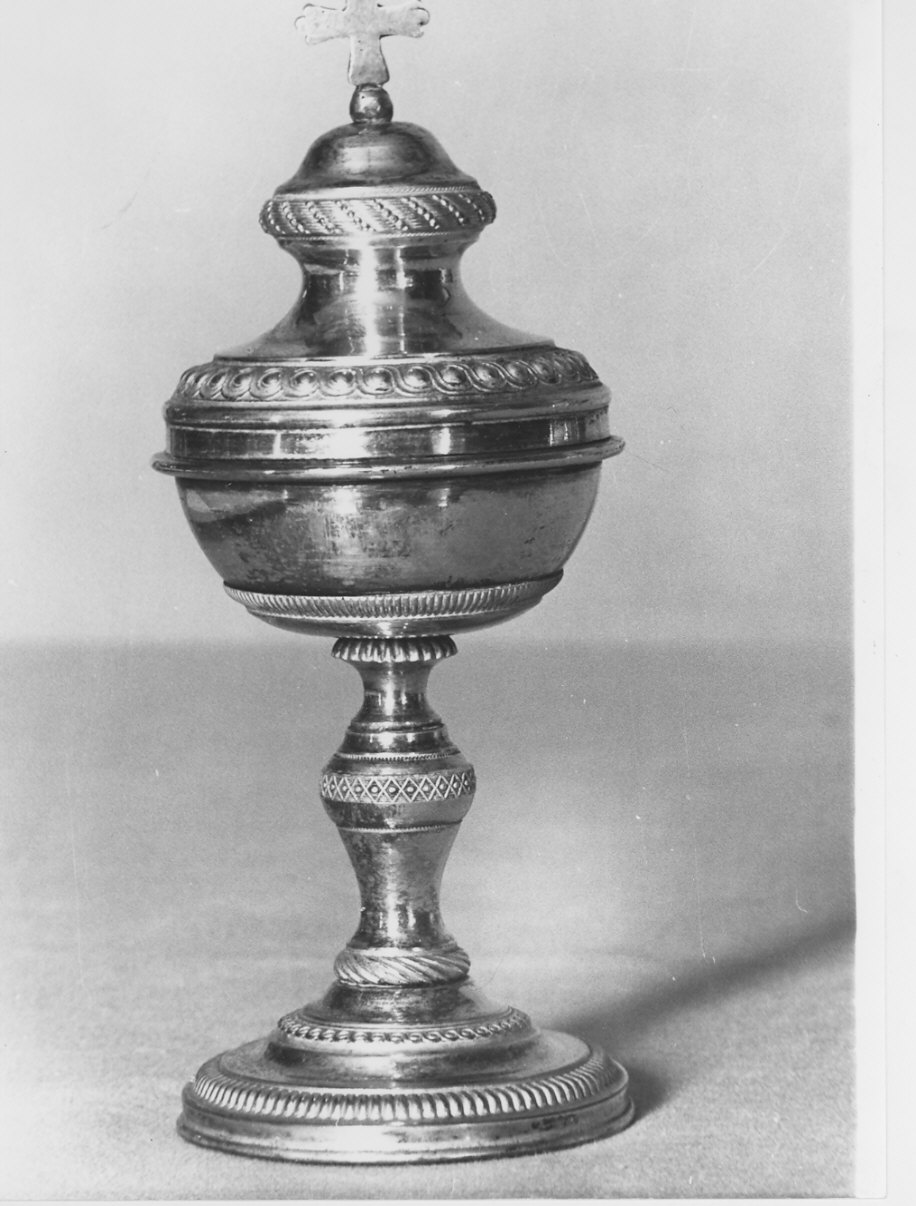 pisside, opera isolata - bottega lombarda (secc. XIX/ XX)