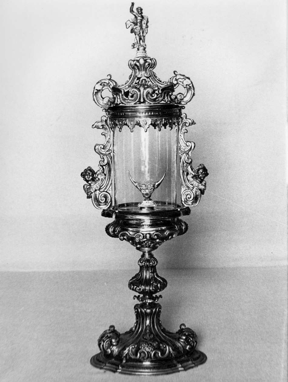 ostensorio, opera isolata - bottega lombarda (sec. XIX)