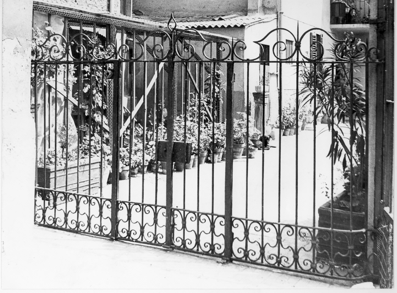 cancellata, opera isolata - bottega lombarda (sec. XIX)