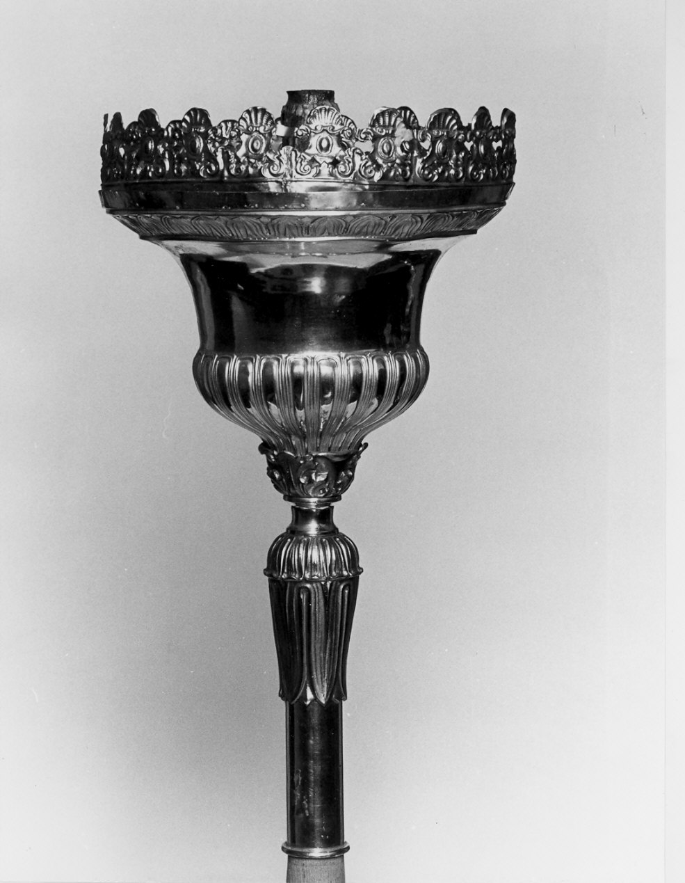 candelabro portatile, serie - bottega lombarda (sec. XIX)