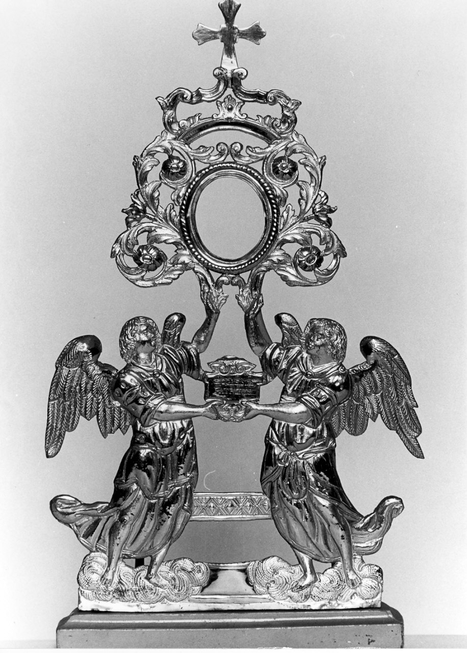 reliquiario, coppia - bottega lombarda (sec. XIX)